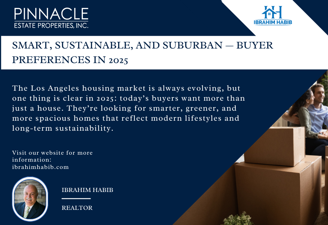 Smart, Sustainable, and Suburban — Buyer Preferences in 2025